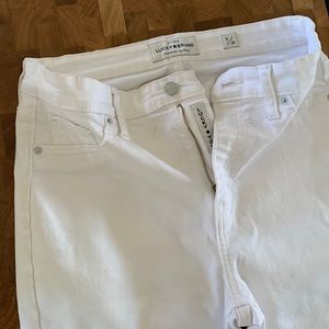 Lucky white jeans